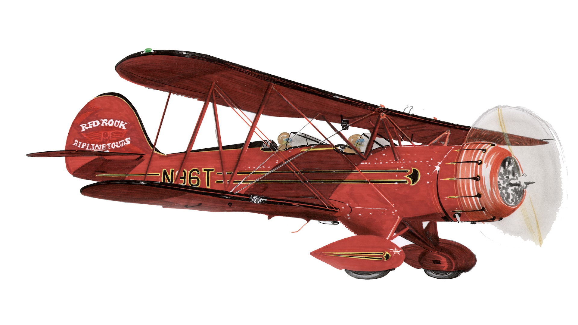 Red-Waco-Plane